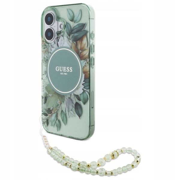 Guess GUHMP16MHFWBRCESN iPhone 16 Plus 6.7" zelený/zelený pevný kryt