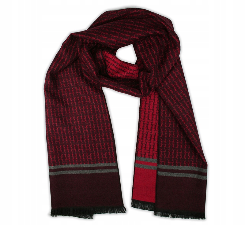 

Dwustronny Męski Szalik Adriano Guinari- wiskoza