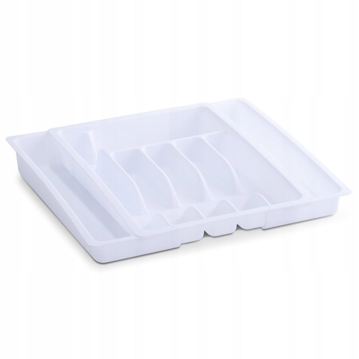 

Organizer do szuflady na sztućce, biały