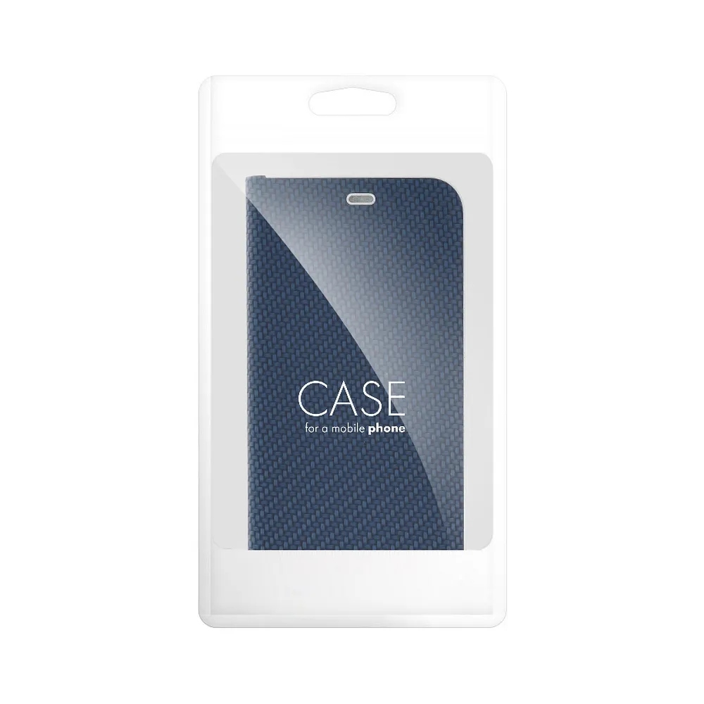 Kabura Luna Book Carbon do Samsung S25 Fe niebieski