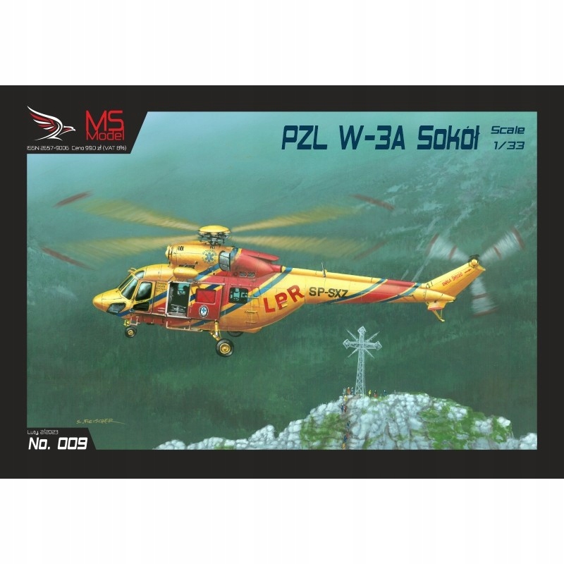 Ms Model 009 Śmigłowiec Pzl W-3 Sokół Lpr