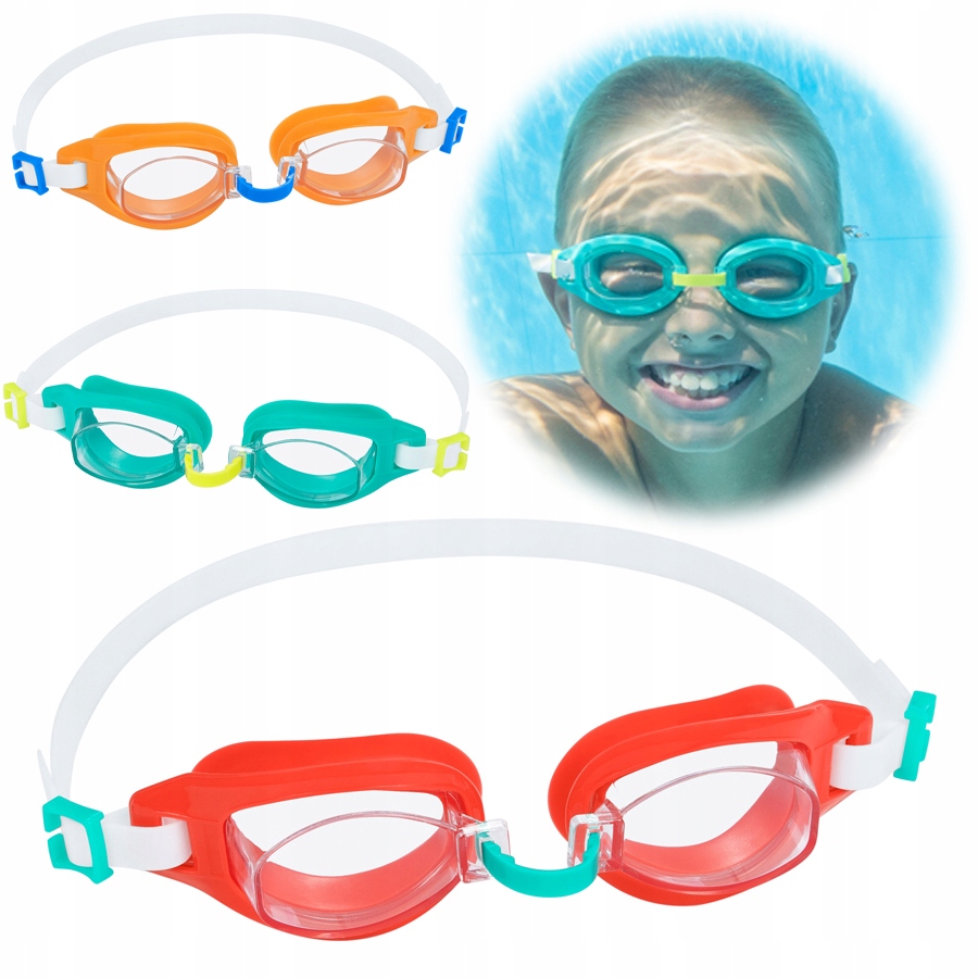 okularki do pływania hydro-swim Bestway 21049