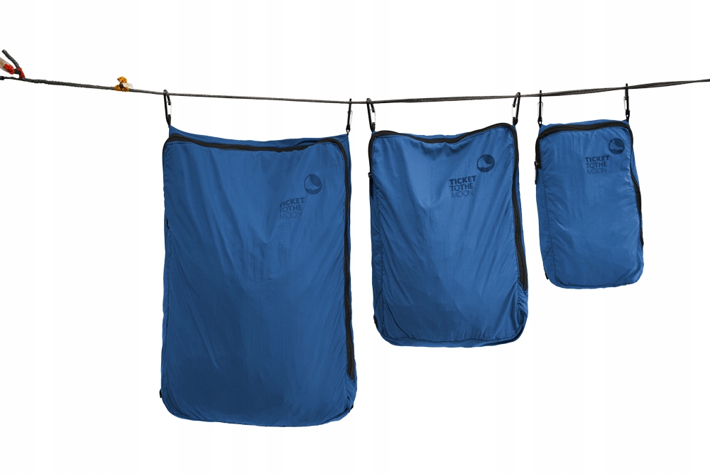 Zestaw 3 organizerów podróżnych Tttm Lightest Blue