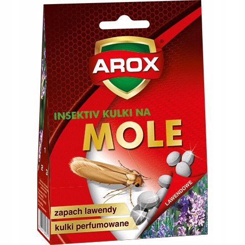 

Arox Kulki na mole odzieżowe Lawenda, 100 g