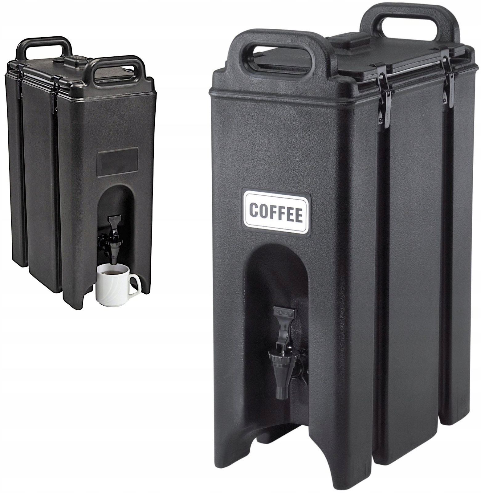 Termos na cateringovou láhev s kohoutkem pro studené nápoje a horké nápoje