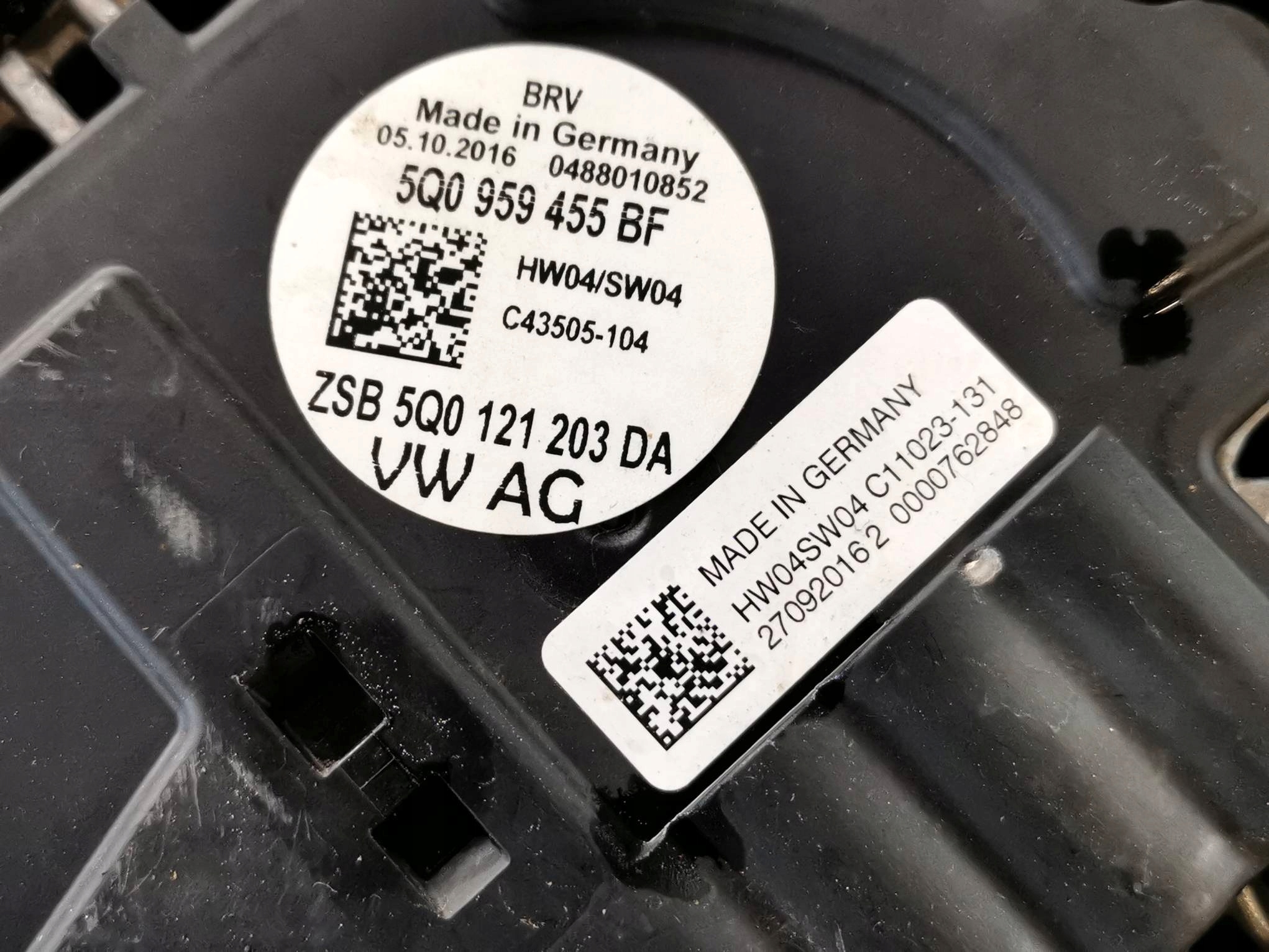 ventilátor chladiče VW TIGUAN II 5NA 5Q0121205