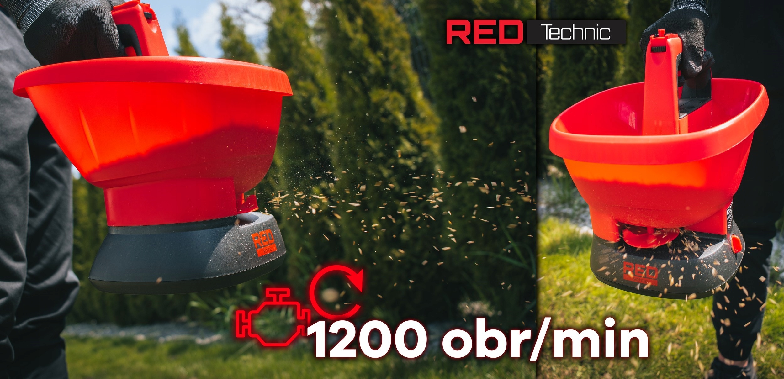 SIEWNIK AKUMULATOROWY ROZSIEWACZ DO NASION TRAWY NAWOZU 3L AUTOMATYCZNY Marka inna