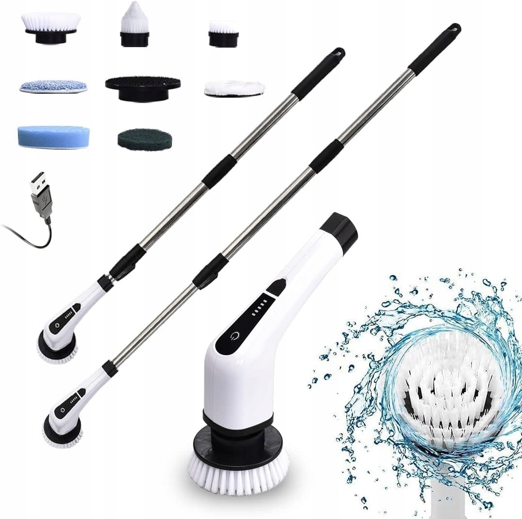 Levně Multifunkční Elektrický Čisticí Kartáč 7 V 1 Pro Silné Čištění