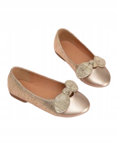 SHEIN BUTY DLA DZIECKA BALETKI Z KOKARDĄ 32 ŁWH