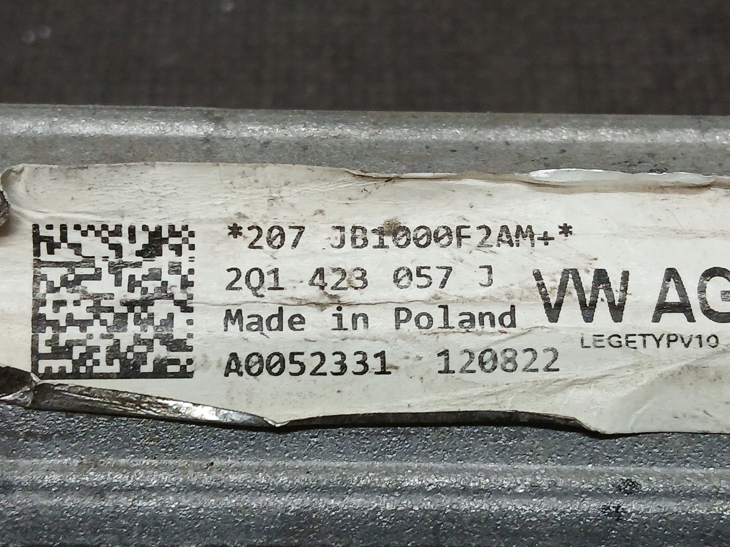 Boîter direction VW POLO 2Q1 2Q1423057J