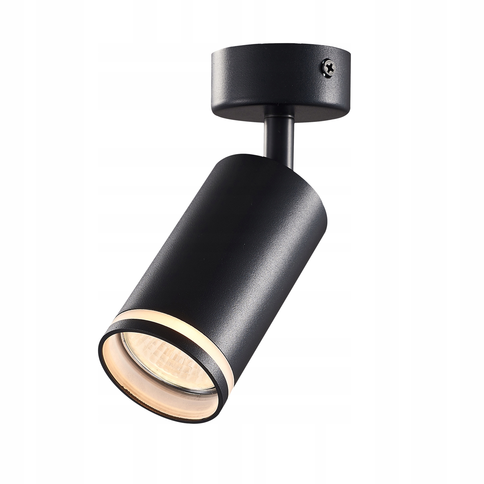 

Plafon Regulowany Spot Kinkiet Lampa Tuba Czarny