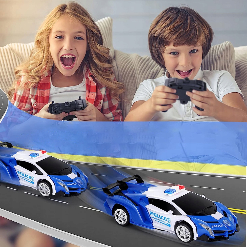 AUTO ROBOT TRANSFORMUJĄCY SAMOCHÓD 2w1 NA PILOT Rodzaj produktu figurka akcji