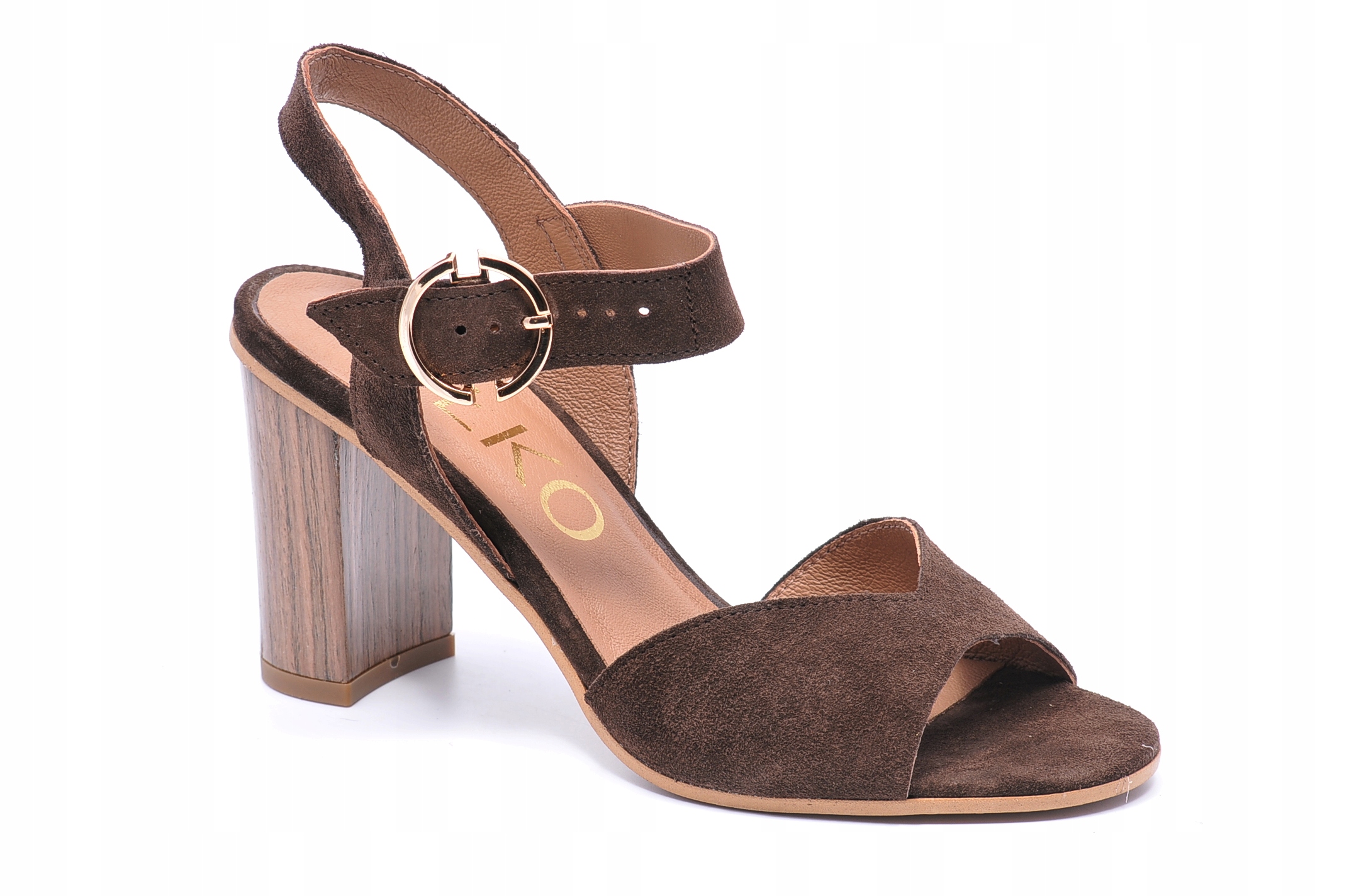 Sandály Ryłko 9HFR4_T4 Hnědé Velikost 38