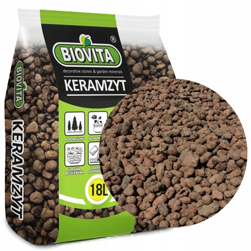

Keramzyt Drenaż Granulat Ogrodniczy 18L
