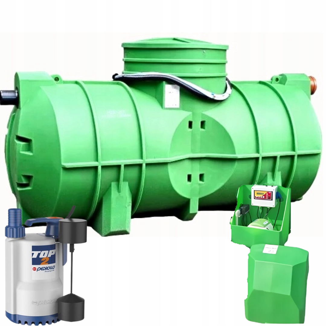 Biologická čistička 2500 l Wobet Hydret ZBS-4C Kp Ips s čerpadlem 4Os
