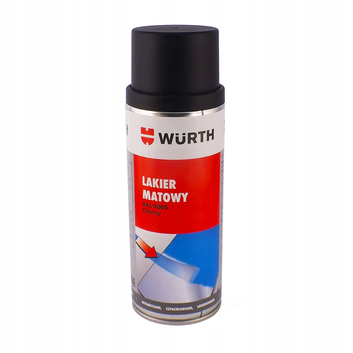 

Wurth Lakier Matowy Czarny RAL9005 400 ML