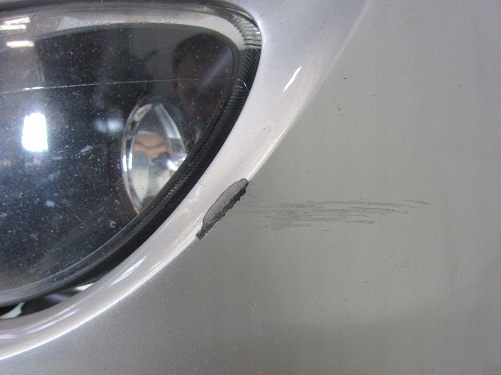 BMW F10 528XI N20 front bumper TITANSILBER 354