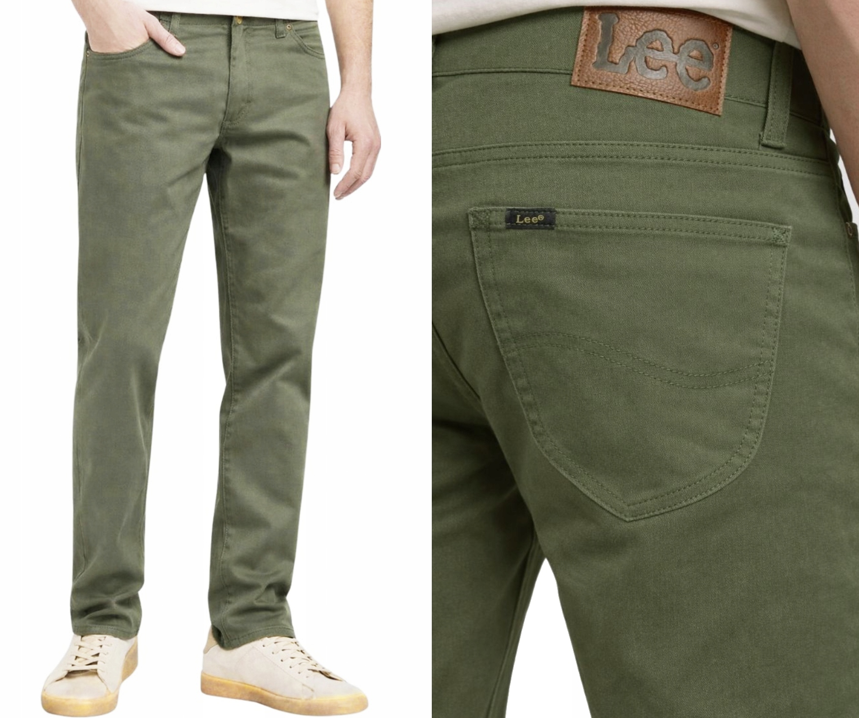 Lee Mvp Slim Extreme Motion pohodlné tenké pánské džínové kalhoty W34 L34