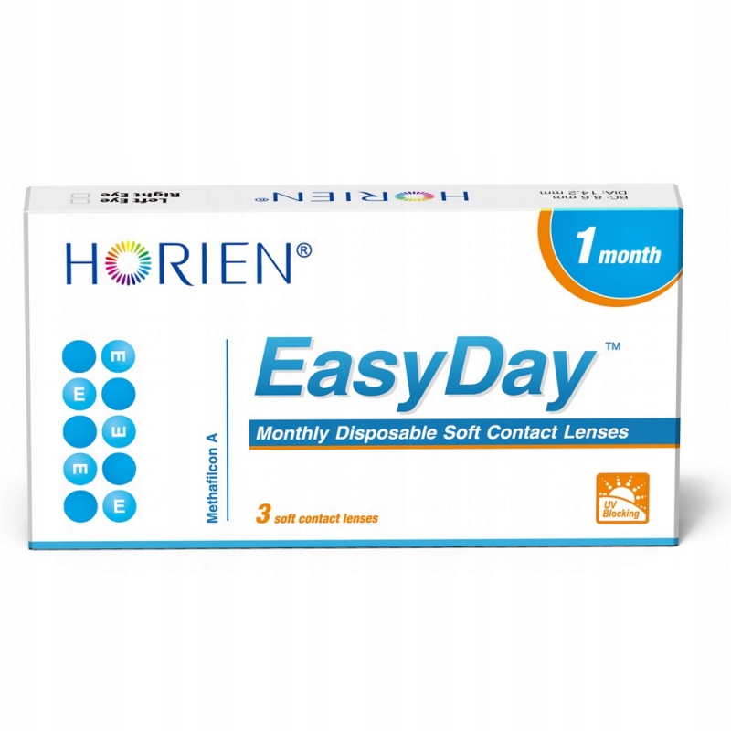 

Soczewki miesięczne Horien EasyDay 1 month 3 szt.