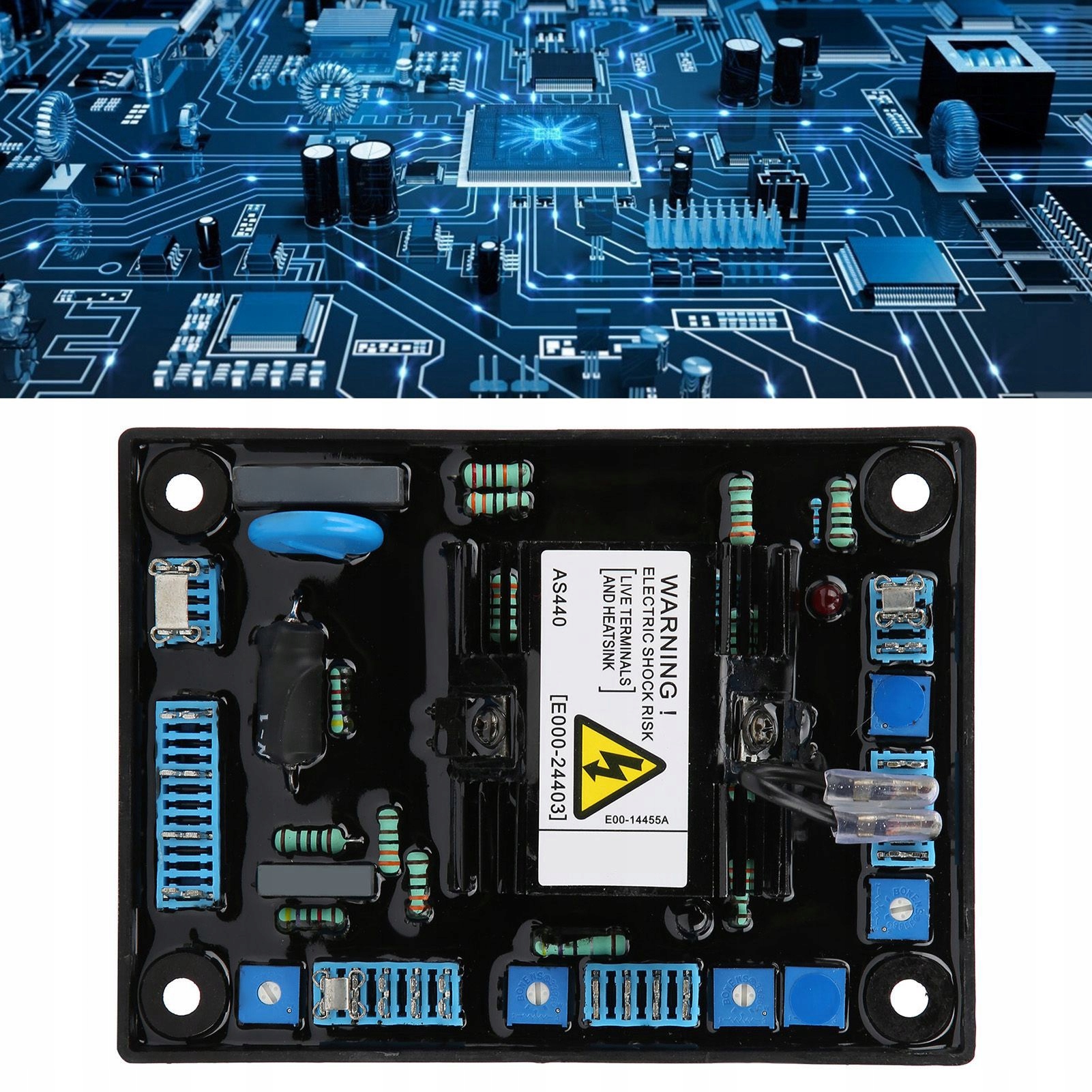 REGULATOR NAPIĘCIA AVR DO GENERATORA 85V-139V Producent części Inny