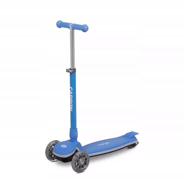 ToyZ Hulajnoga 3-KOŁOWA Carbon Light Blue. Toyz