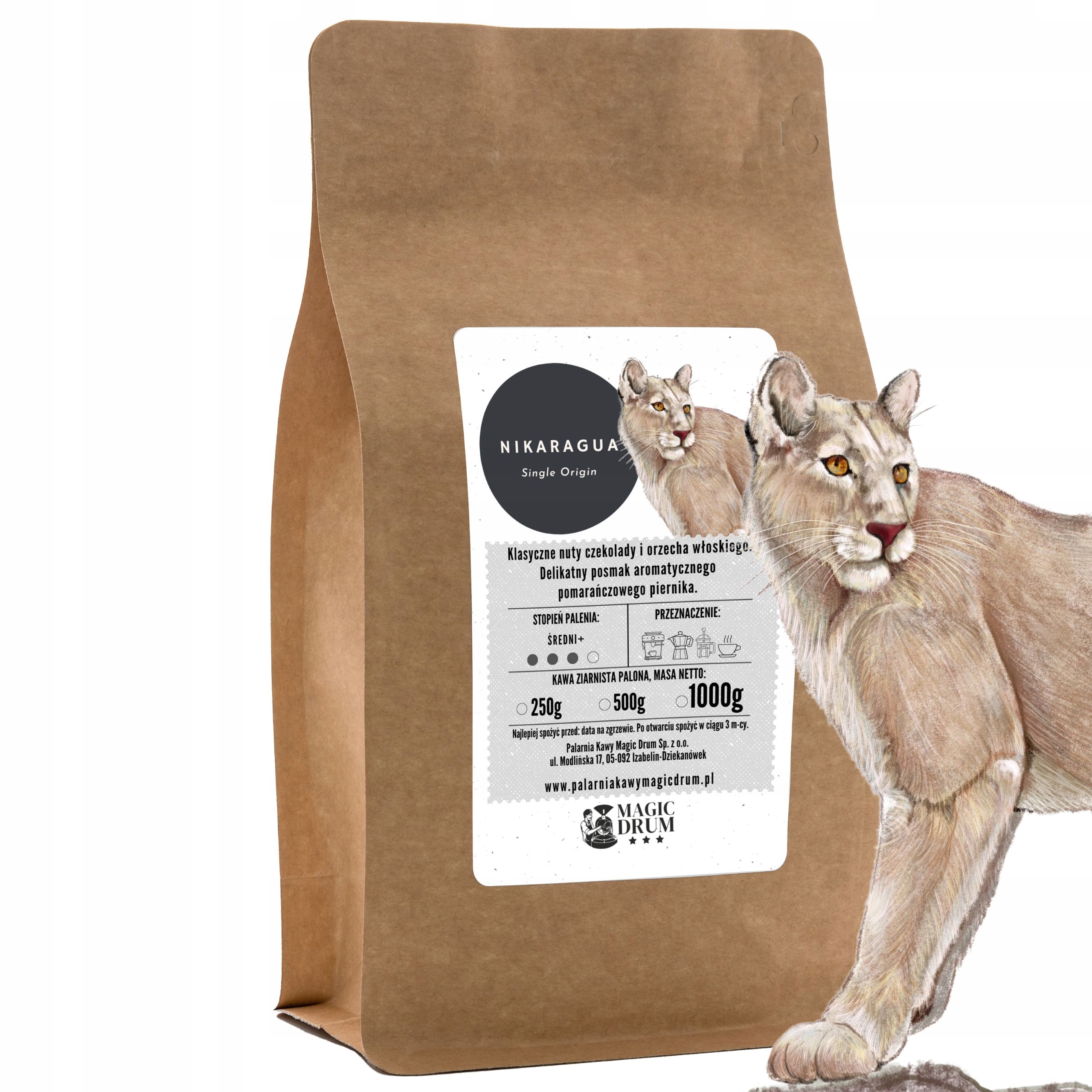 Levně Káva zrnková Nikaragua 1 kg čerstvě pražená Arabica