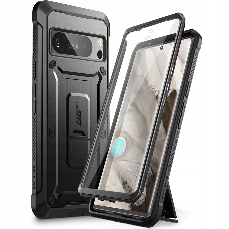 Pouzdro pancéřové Supcase pro Pixel 8 Pro, obal na opasek, se stojánkem Stand
