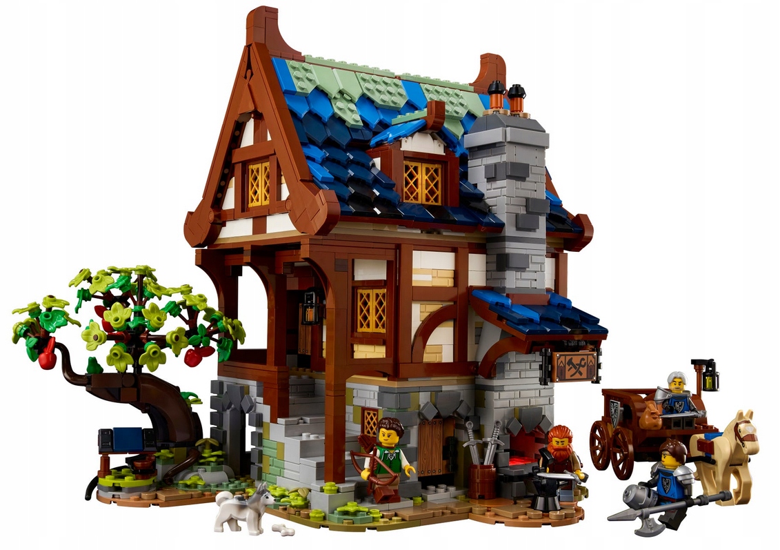LEGO 21325 IDEAS - ŚREDNIOWIECZNA KUŹNIA Marka LEGO