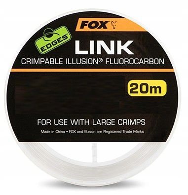 Materiał przyponowy Fox Link Crimpable 20m 0,64mm Średnica (mm): 0.64