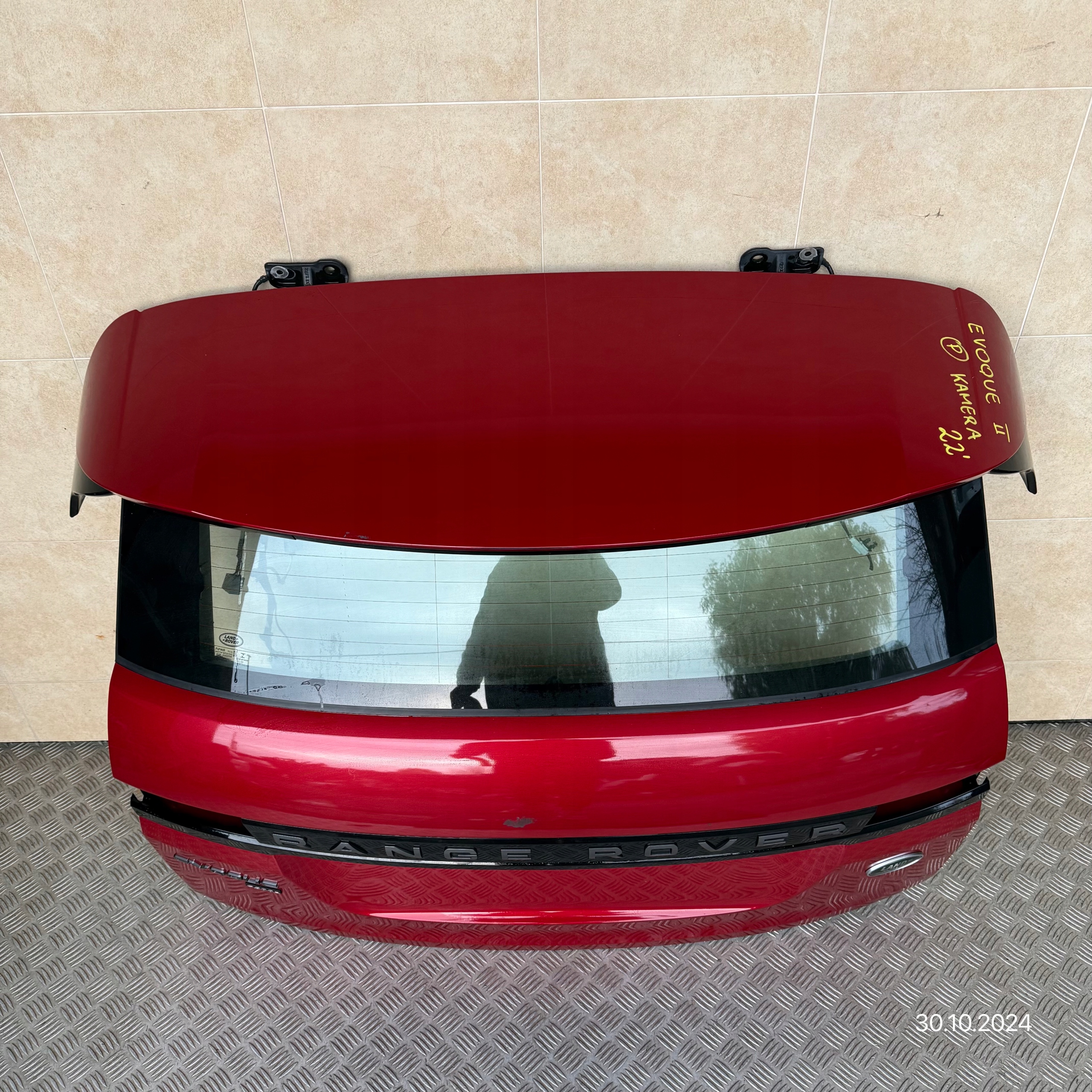 boot doors RANGE ROVER EVOQUE II R-DYNAMIC 2022 ROK KAMERA