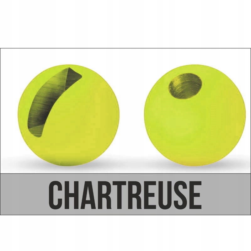 Tungsten Slotted 7,0mm Chartreuse