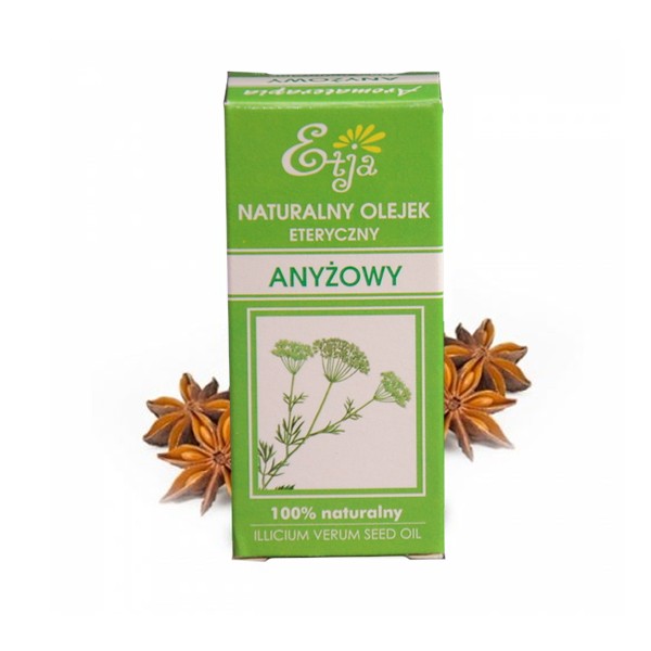 

Etja 100% naturalny olejek Eteryczny Anyżowy 10ml