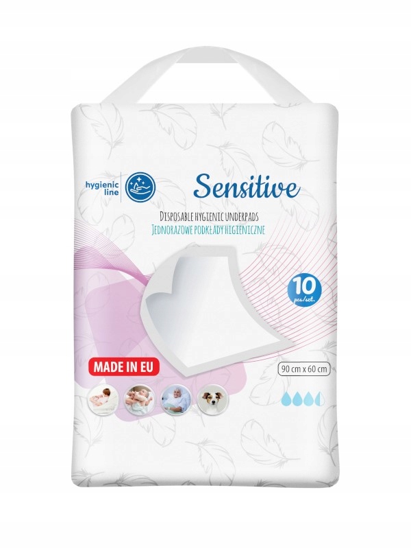 Akuku Podkłady Higieniczne 60x90cm 30szt Jednorazowe Do Przewijania Chłonne Materiał celuloza i folia