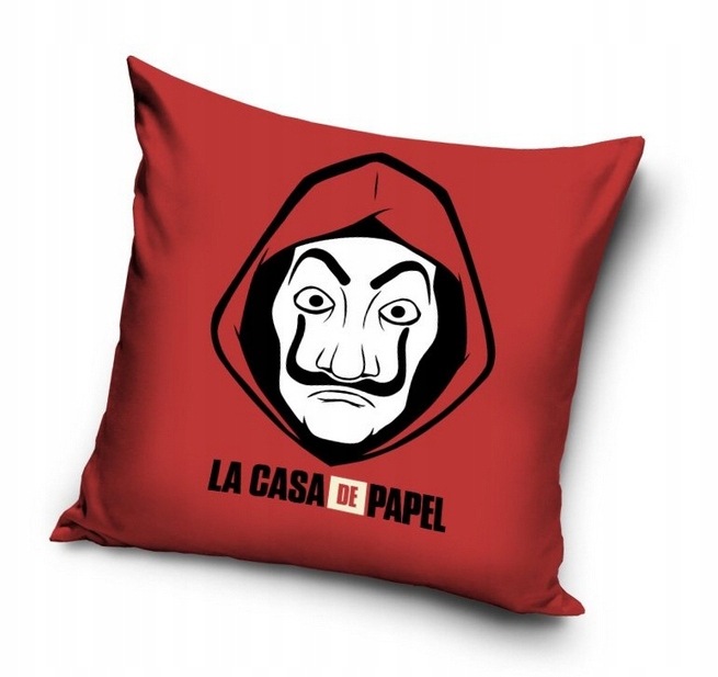 

Poduszka z wkładem 40x40cm La Casa de Papel