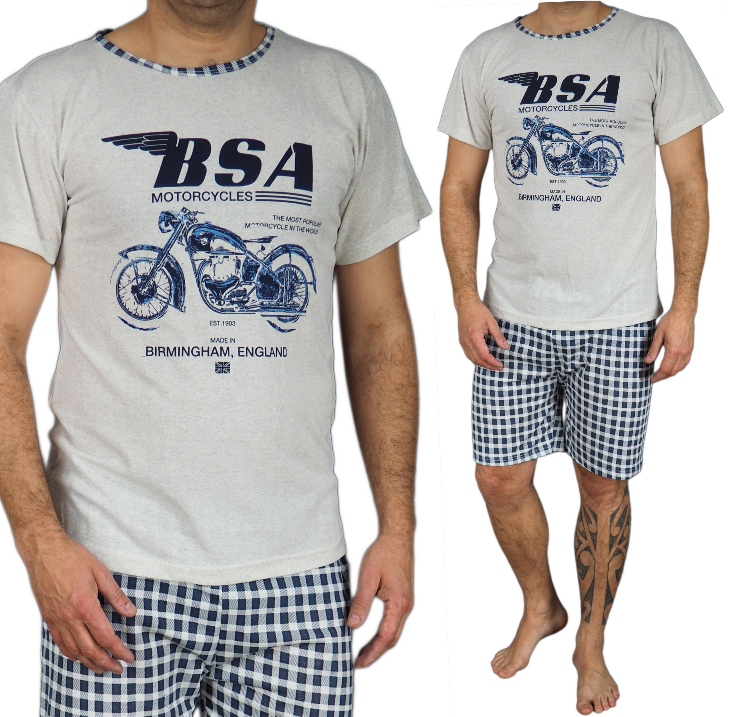 

Piżama Męska 4XL Tata chłopak Bawełna prezent 4XL