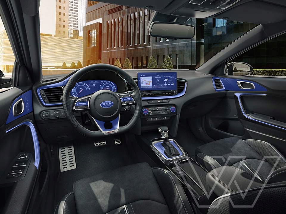 Fólie do interiéru Kia ProCeed Průhledná ochrana interiéru