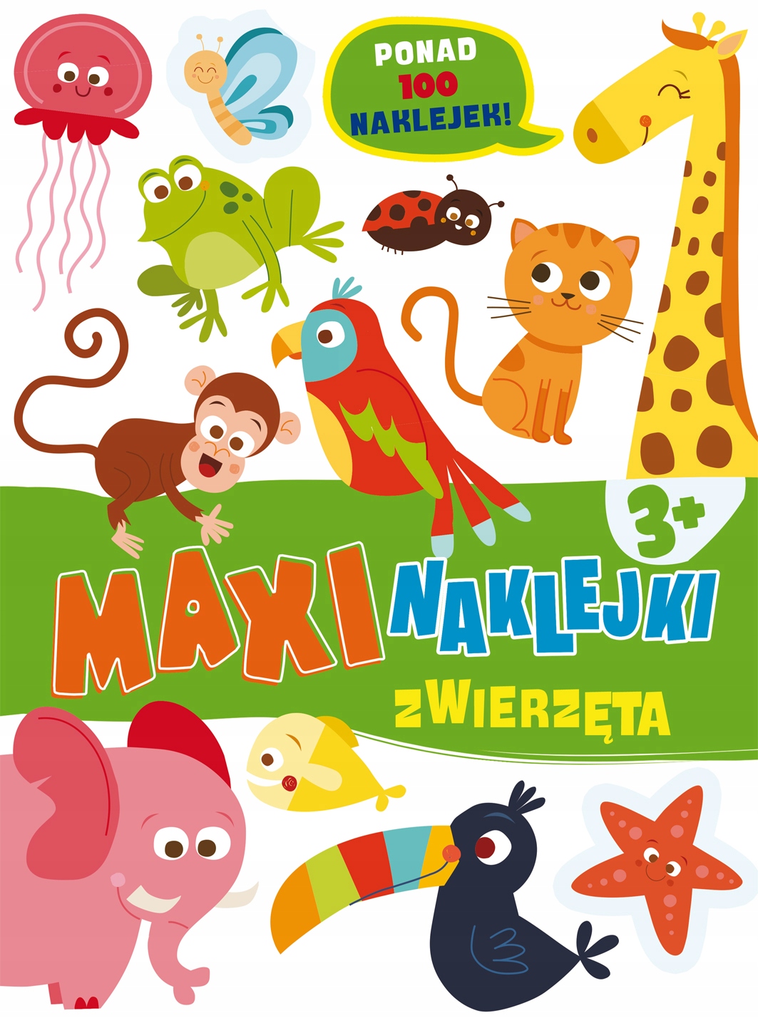 

Maxinaklejki. Zwierzęta. Wydawnictwo Olesiejuk