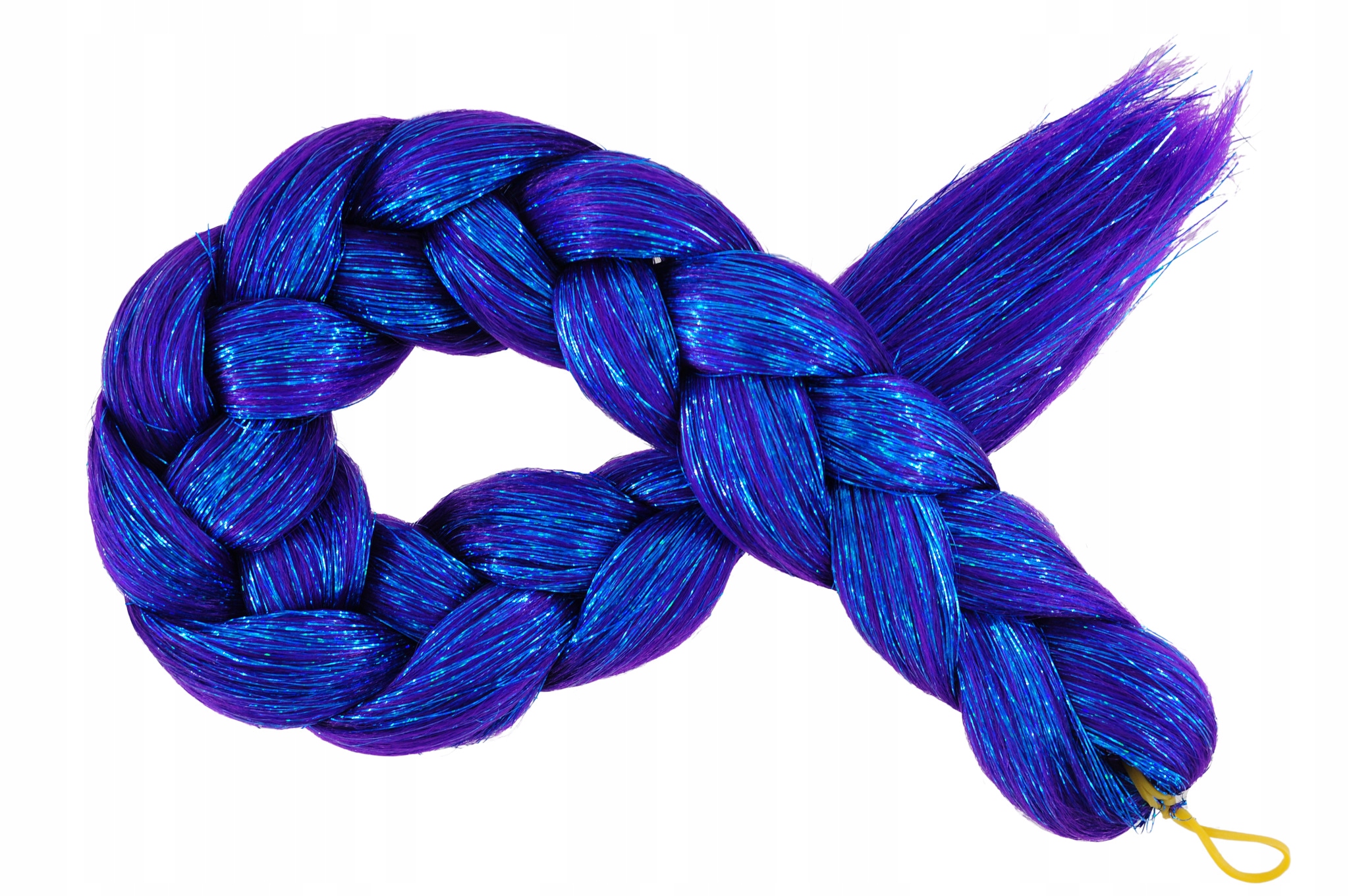 WŁOSY SYNTETYCZNE KOLOR WARKOCZYKI BROKAT MB.F30N