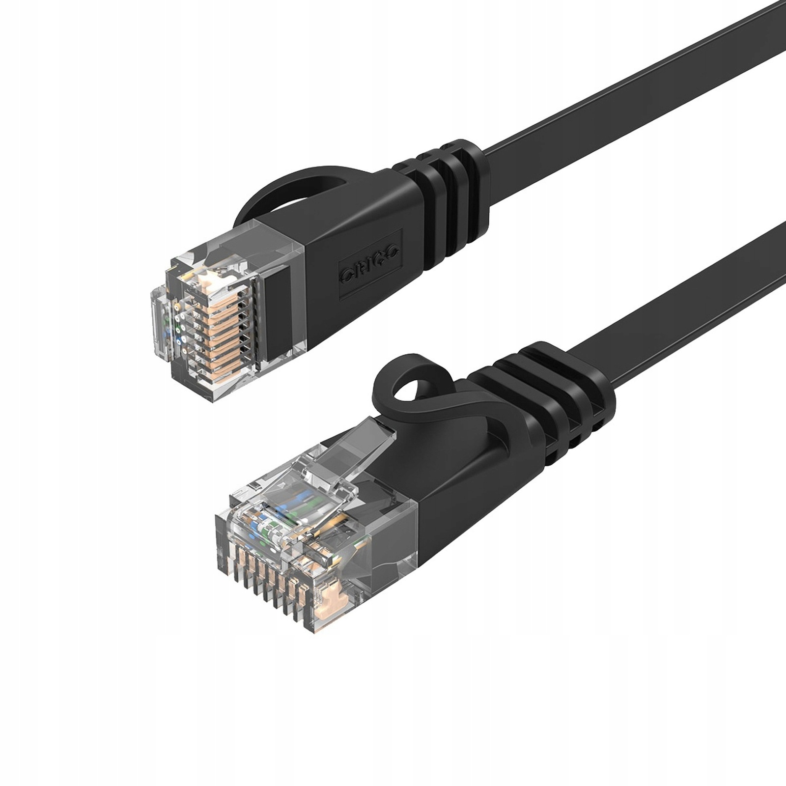 Síťový kabel Ethernet CAT7 10Gbps RJ45 Lan plochý 15 m