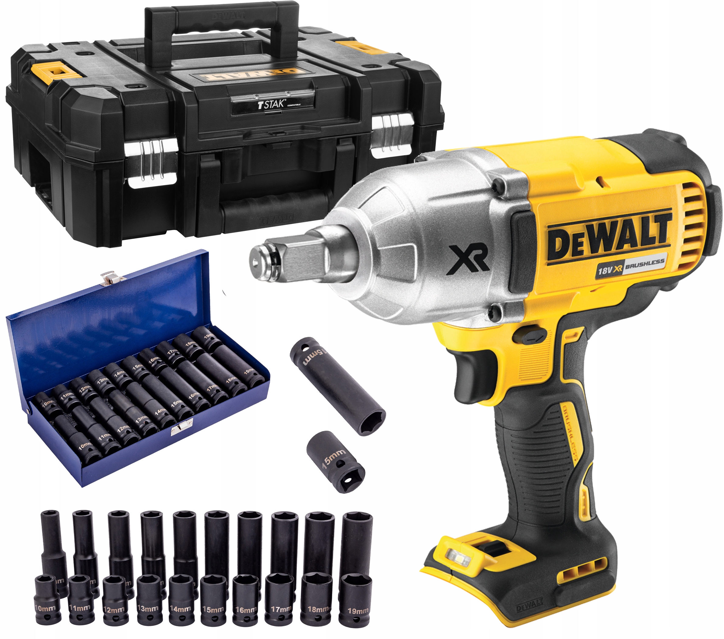 

Dewalt Klucz Udarowy 950NM 18V DCF899NT Pierscień
