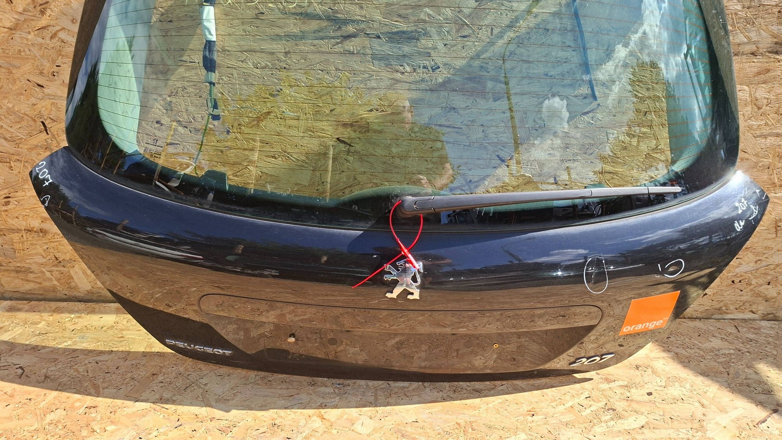 trunk door boot PEUGEOT 207 HB 2006