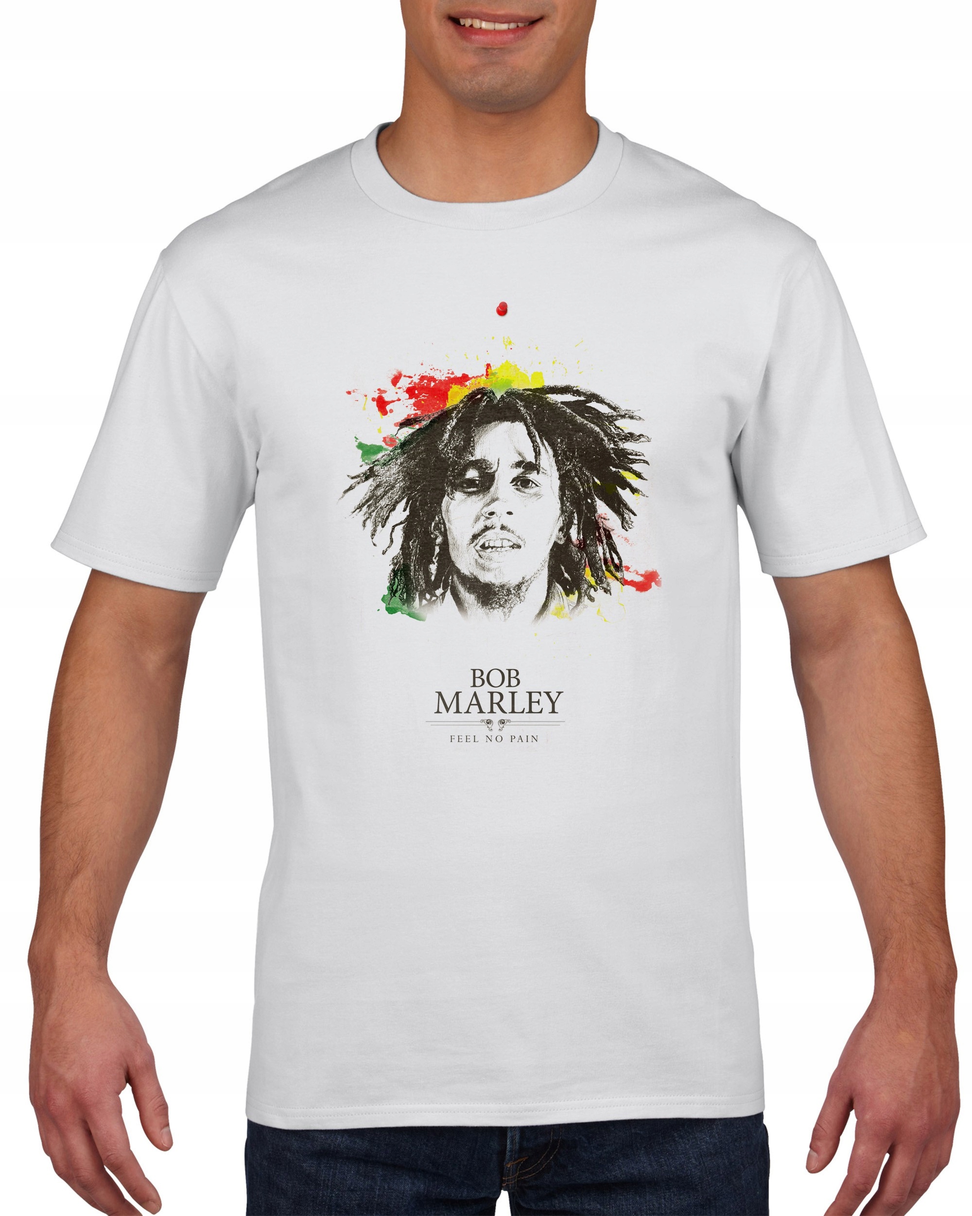 

Koszulka męska Bob Marley Ganja XXL