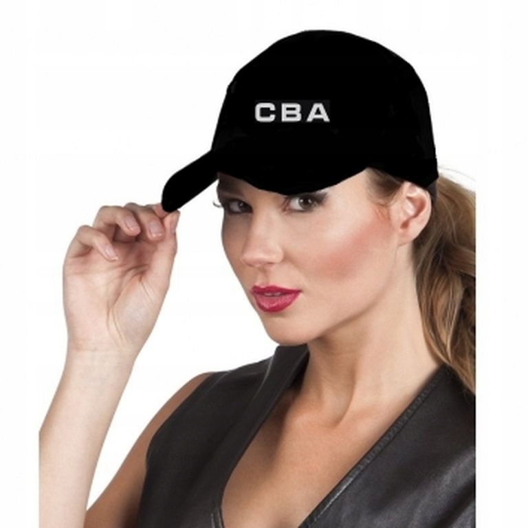 

Czapka Cba Strój Mundur Agentka Policjantka