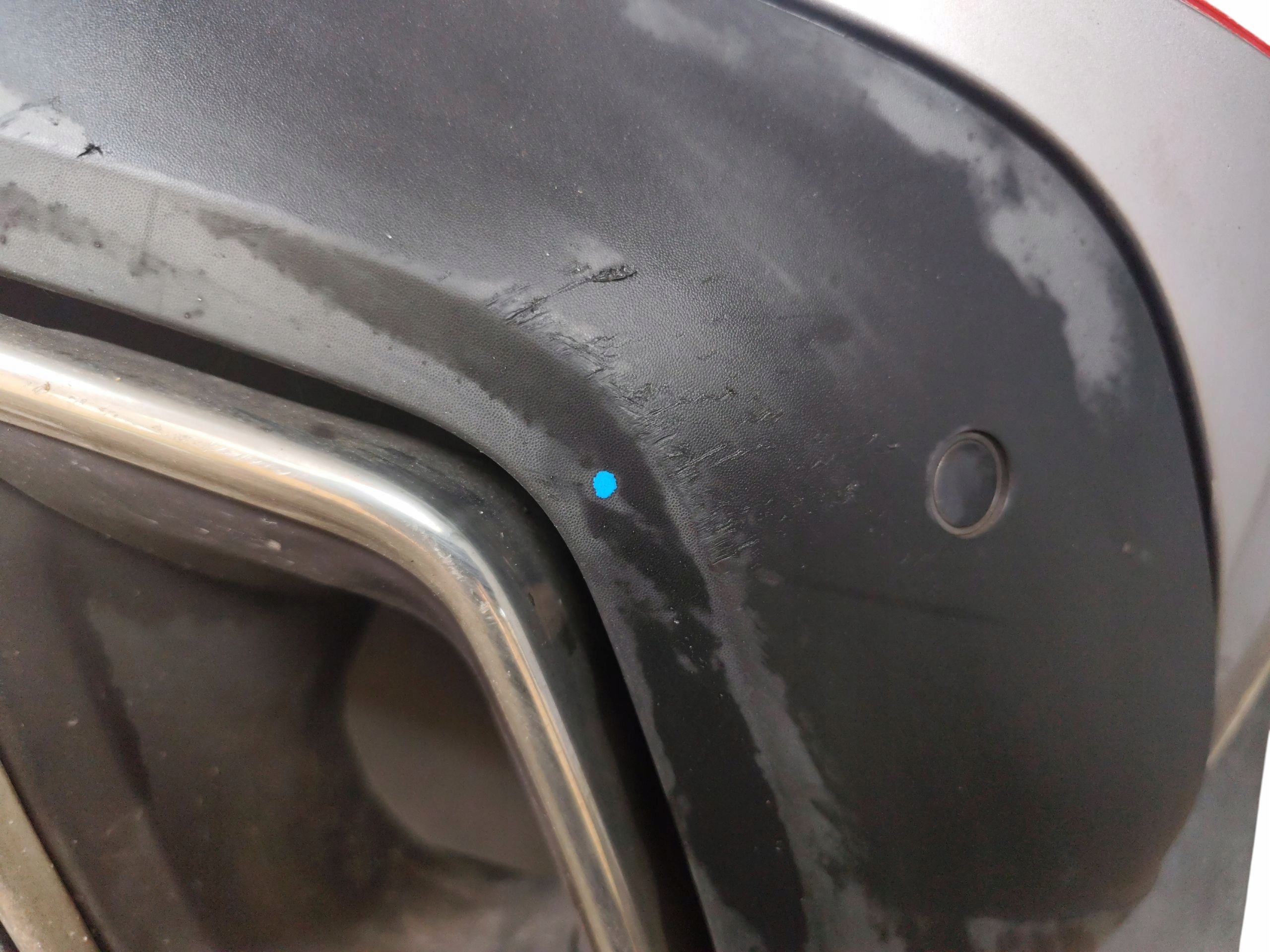 bumper rear part rear DS DS 7 CROSSBACK (2017-2022) PDC KOD LAKIERU KCA