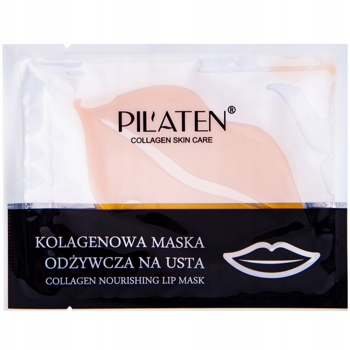 PILATEN KOLAGENOWA maseczka do ust Silver 7g