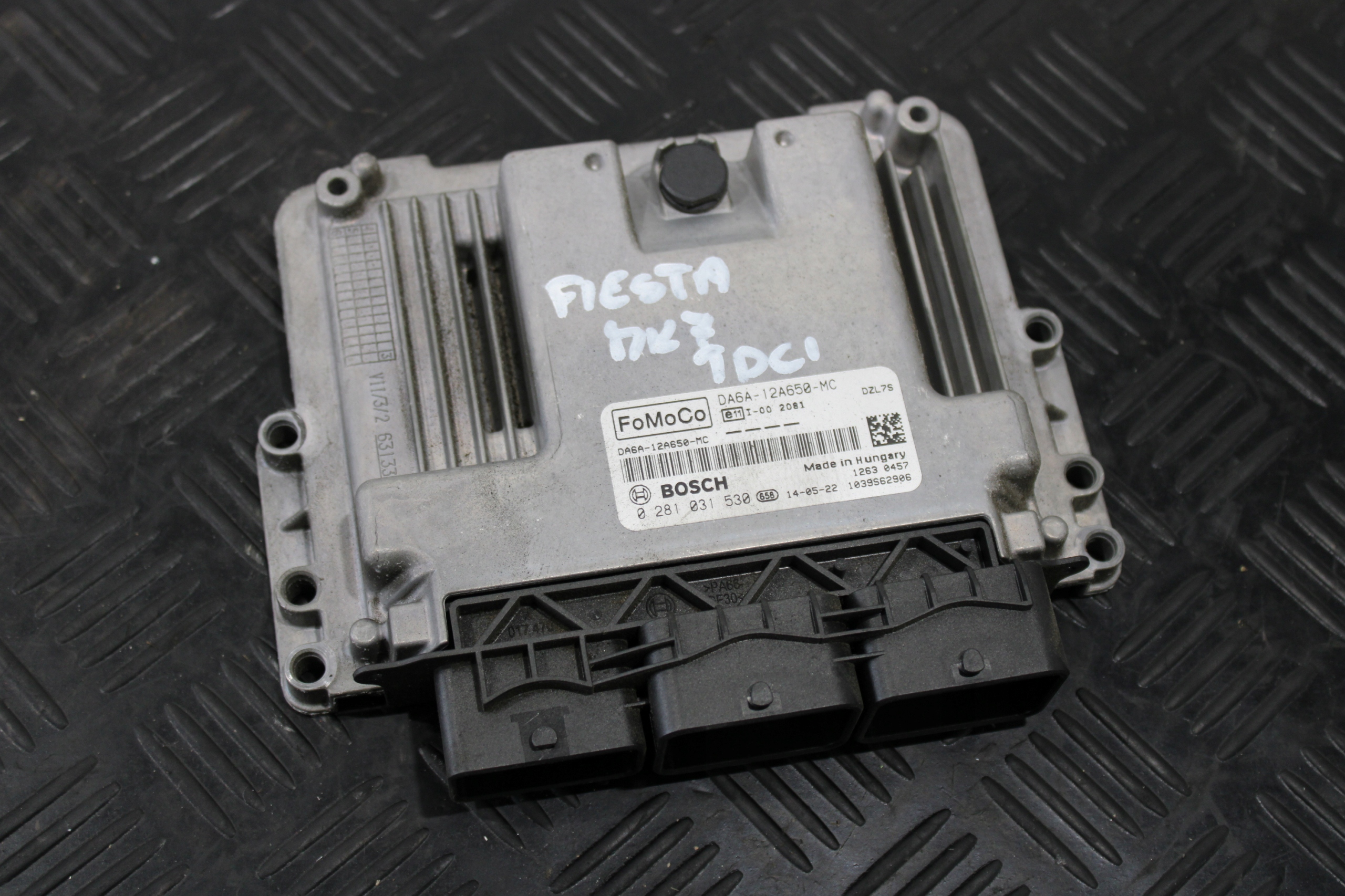 computer control unit of the engine FIESTA MK7 LIFT DA6A-12A650-MC