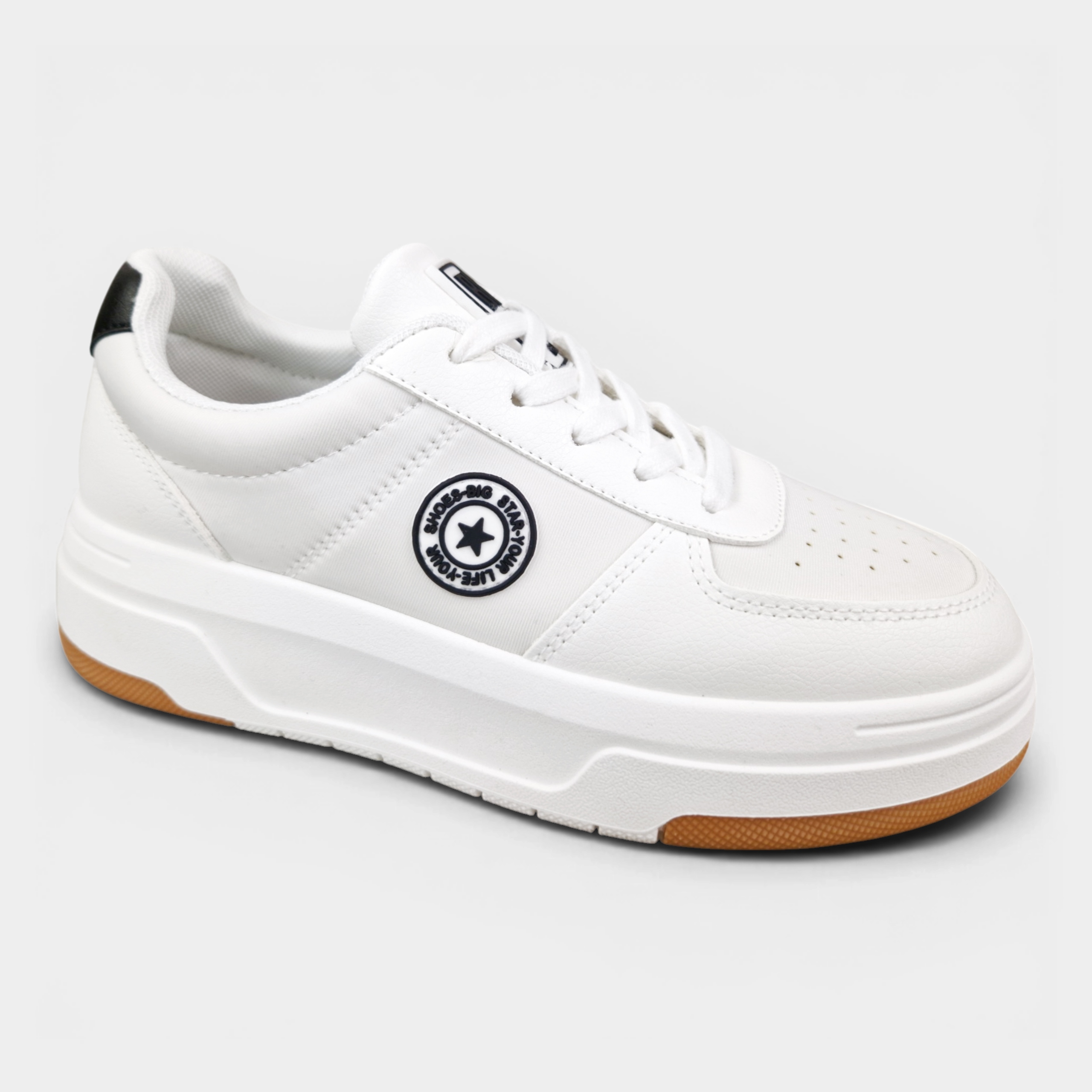 Buty Big Star Trampki Damskie Sportowe Sneakersy na platformie RR274572 37