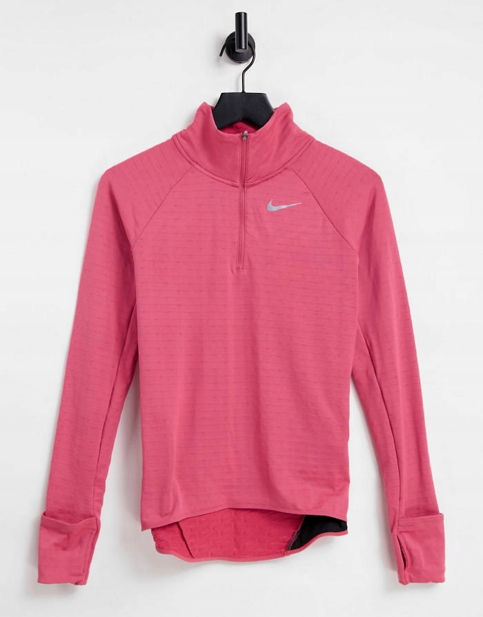 Nike Różowa Bluzka Stójka (M)