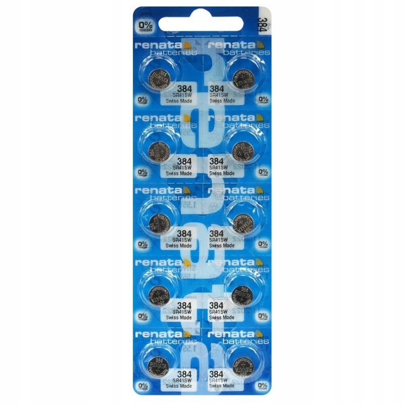 

1 x Bateria Srebrowa Renata Sr 41 Sw 384