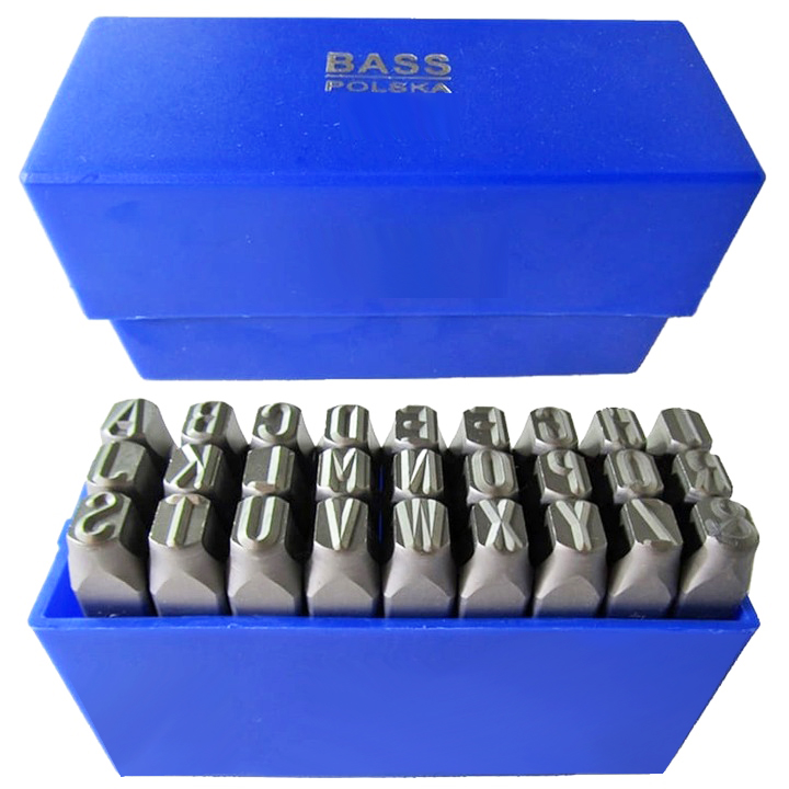 NUMERATOR ALFABET ZNACZNIKI NUMERATORY 6MM LITERY